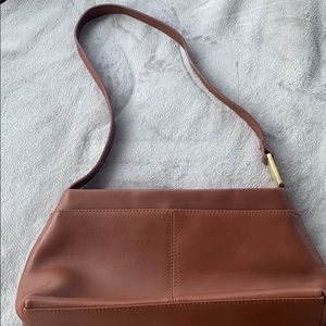 Brown Etienne Aigner shoulder bag